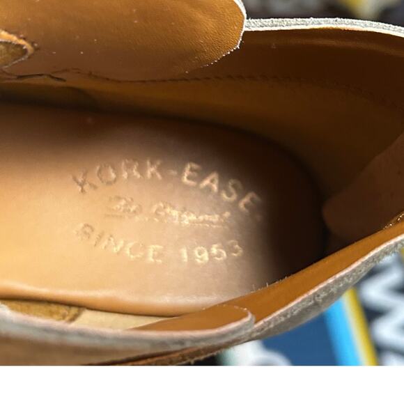 KORK EASE Pewter Women's Zip Back Ankle High Boots Leather Upper NEW in Box - Picture 9 of 12